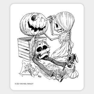 Pumpking Carving Sticker